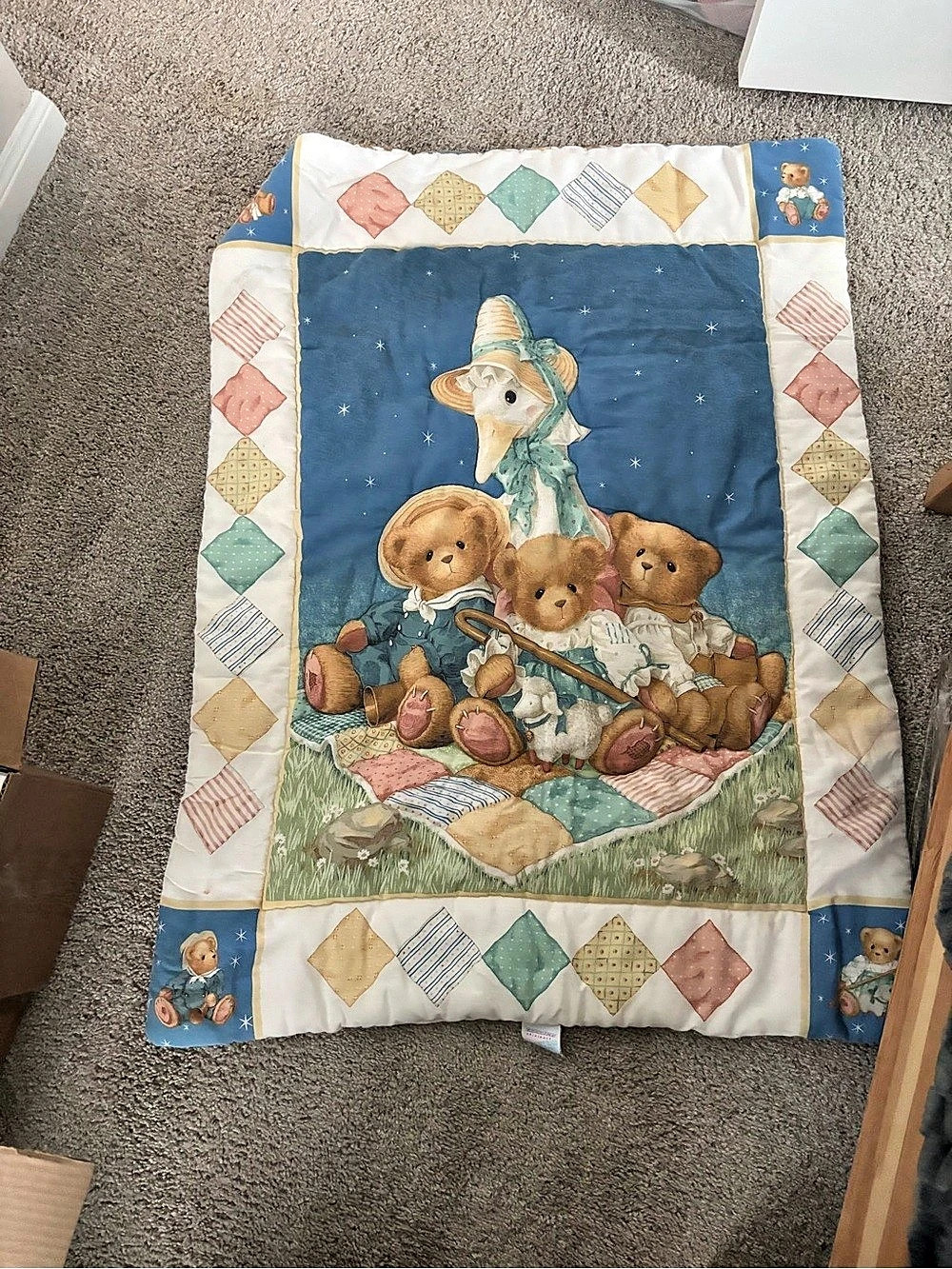 Bedtime Originals Baby Bear Printed Blanket